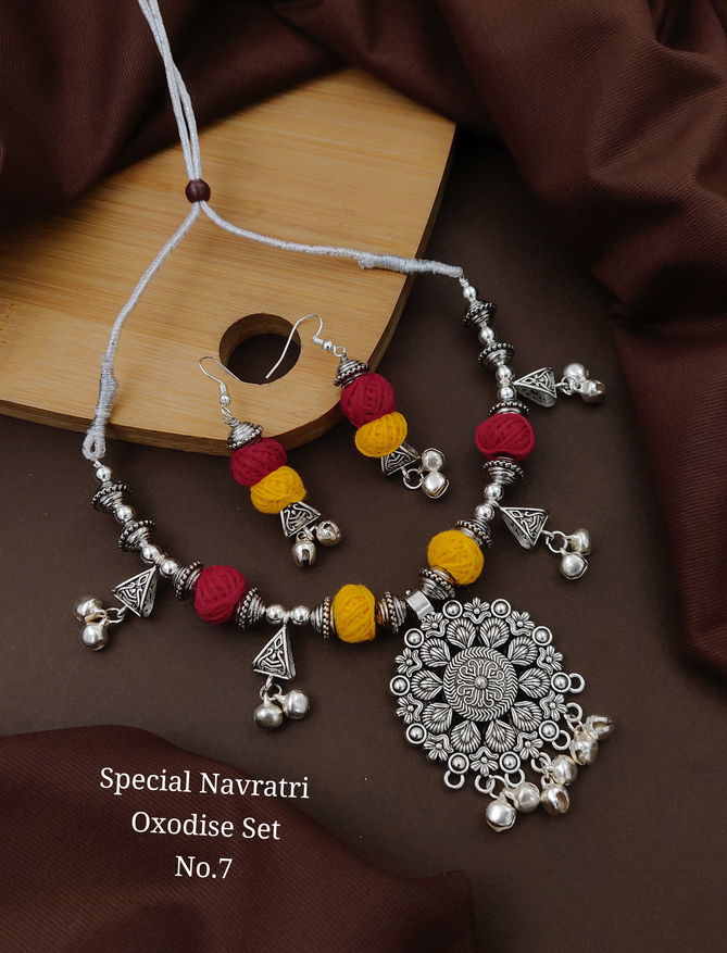 Special Designer Navratri Oxidized Set Wholesale Shop In Surat
